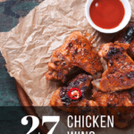 27 Chicken Wing Recipes pinterest