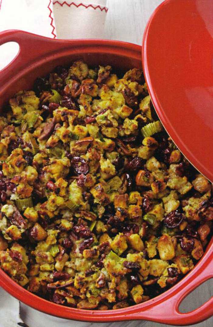 Cranberry Pear Stuffing