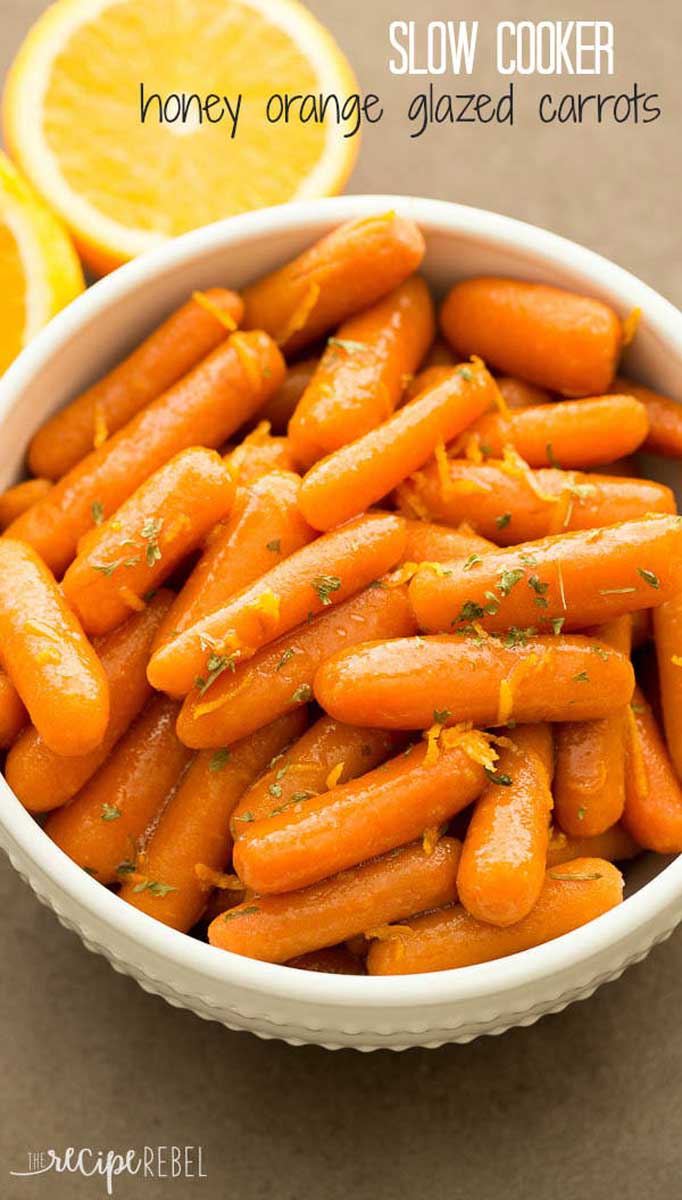 Honey Orange Glazed Carrots