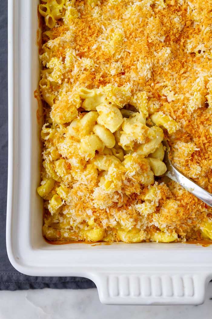 Baked Vegan Mac and Cheese