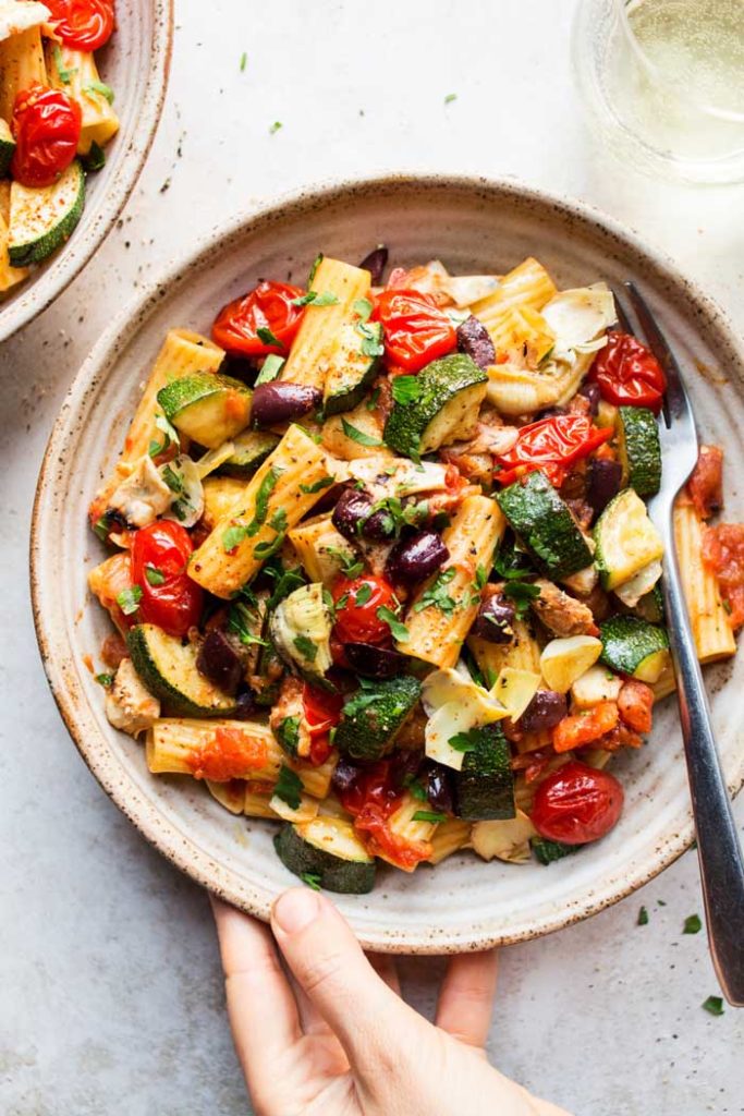 Zucchini & Tomato Summer Penne