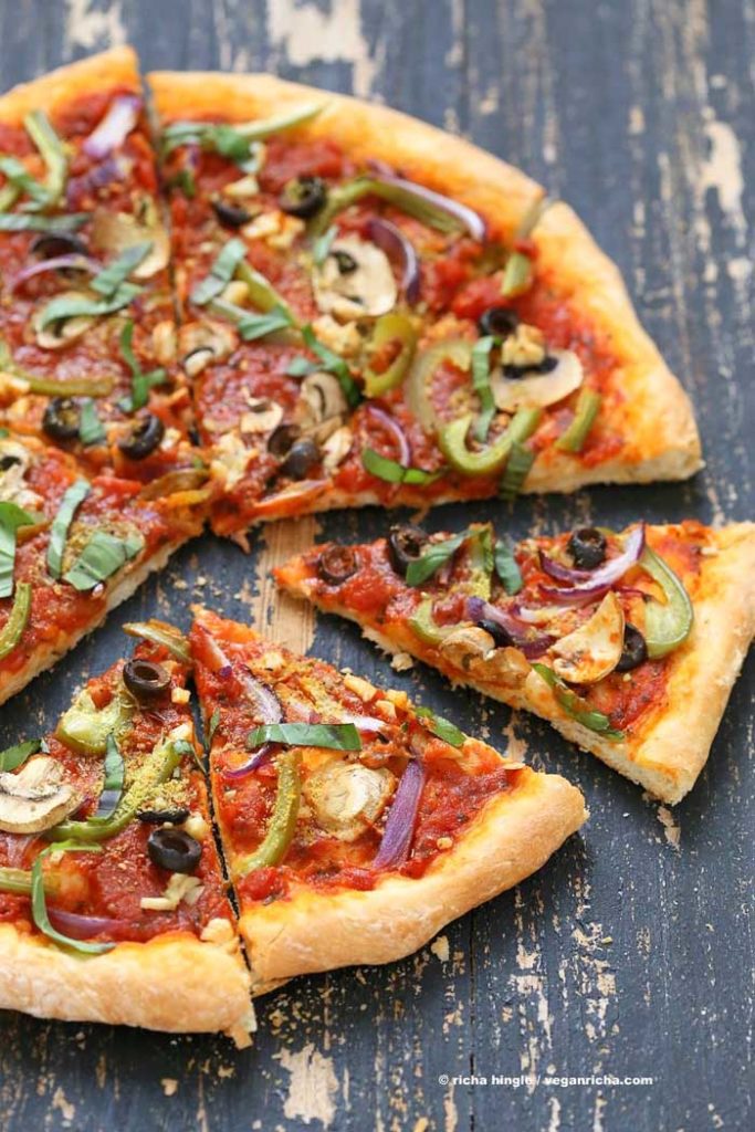 Easy Veggie Vegan Pizza With 20 Minute Crust