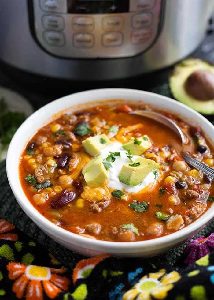 Instant Pot Taco Soup