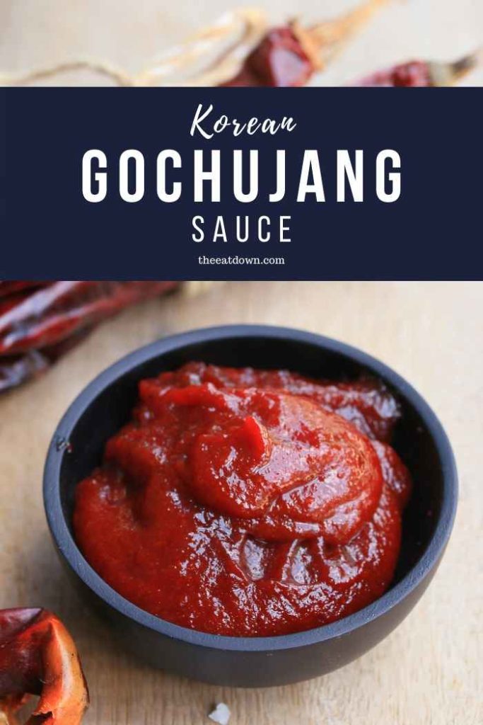 Gochujang Sauce [Korean Red Chili Paste] - TheEatDown