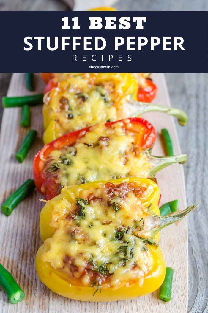11 Best Stuffed Peppers Recipes (Veg, Low-Carb, Beef, Cheese, and More ...