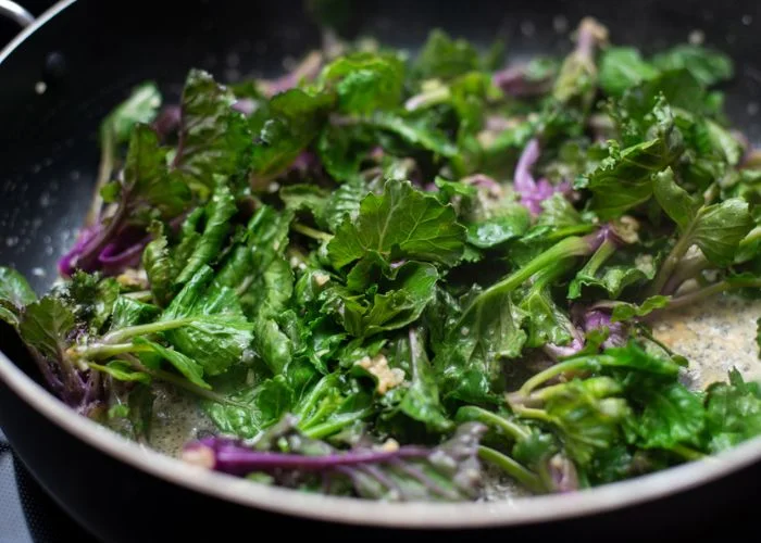 Brussels Sprouts & Kale Sauté 