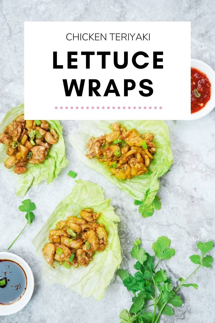 Chicken Teriyaki Lettuce Wraps