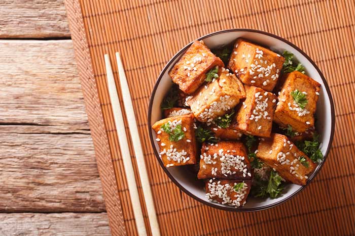 Crispy Sesame Tofu