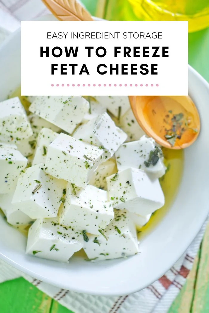 Freeze Feta Cheese