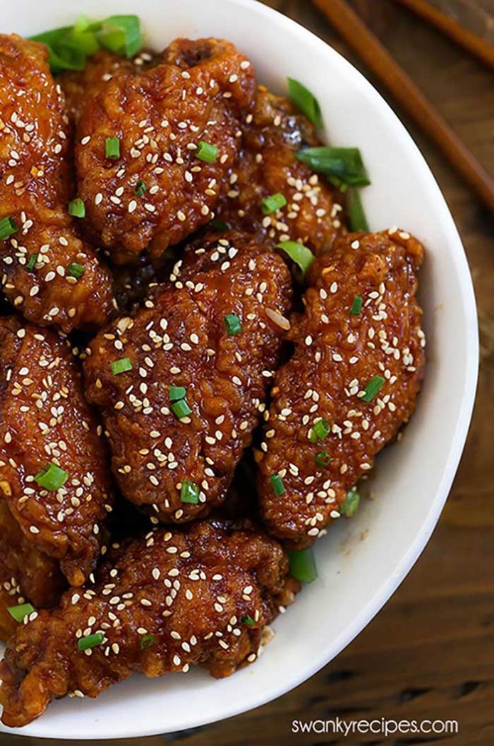 Fried Korean Chicken Wings