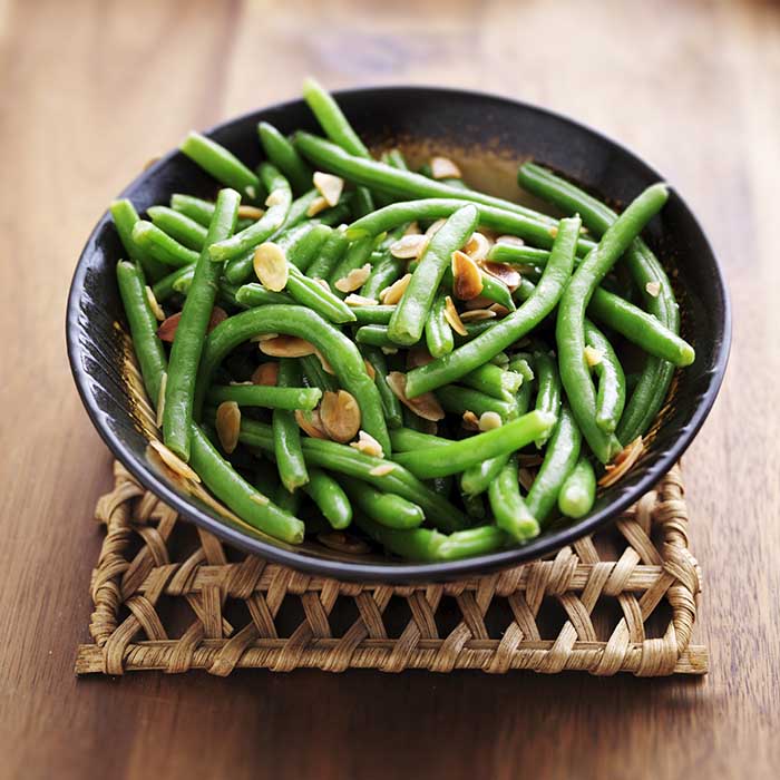 Green Beans with Brown Butter Almonds