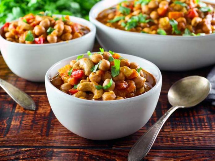 Slow Cooker Chickpea Chili