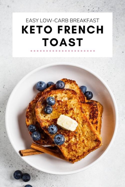 Keto French Toast [Easy Low-Carb Breakfast] - TheEatDown