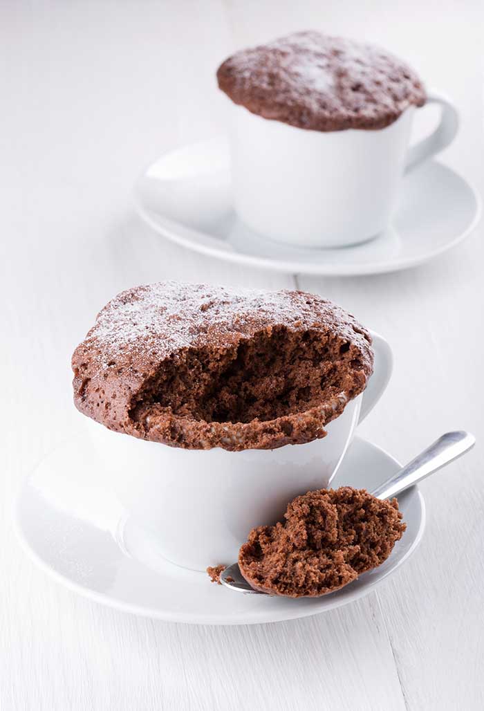 Chocolate Nutella Mug Cake
