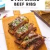 Oven-Baked Beef Ribs