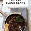 Perfect Black Beans