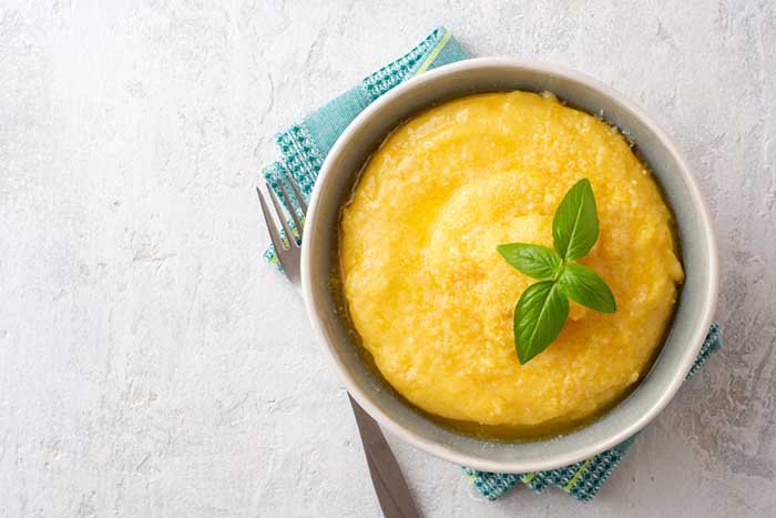 Polenta with Cheese and Butter