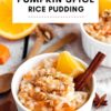 Pumpkin Spice Rice Pudding