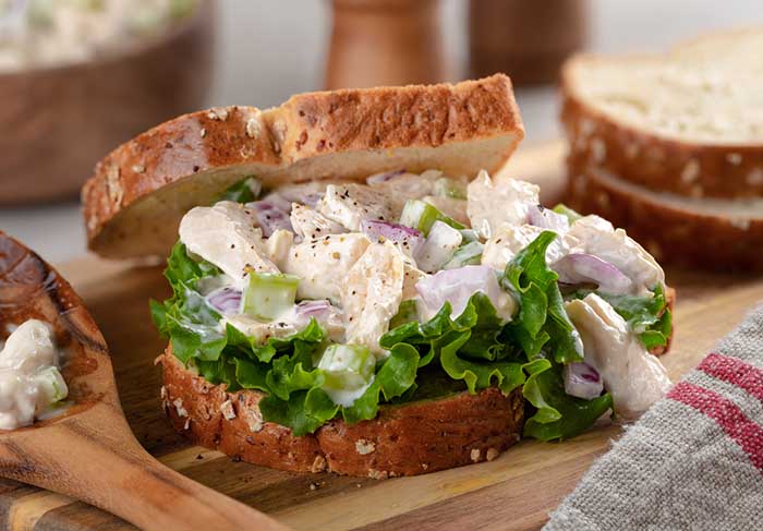 Savory Chicken Salad Sandwiches