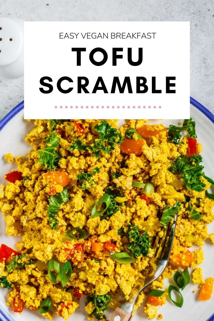 Tofu Scramble [Easy Vegan Breakfast] TheEatDown