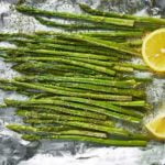 oven baked asparagus in foil