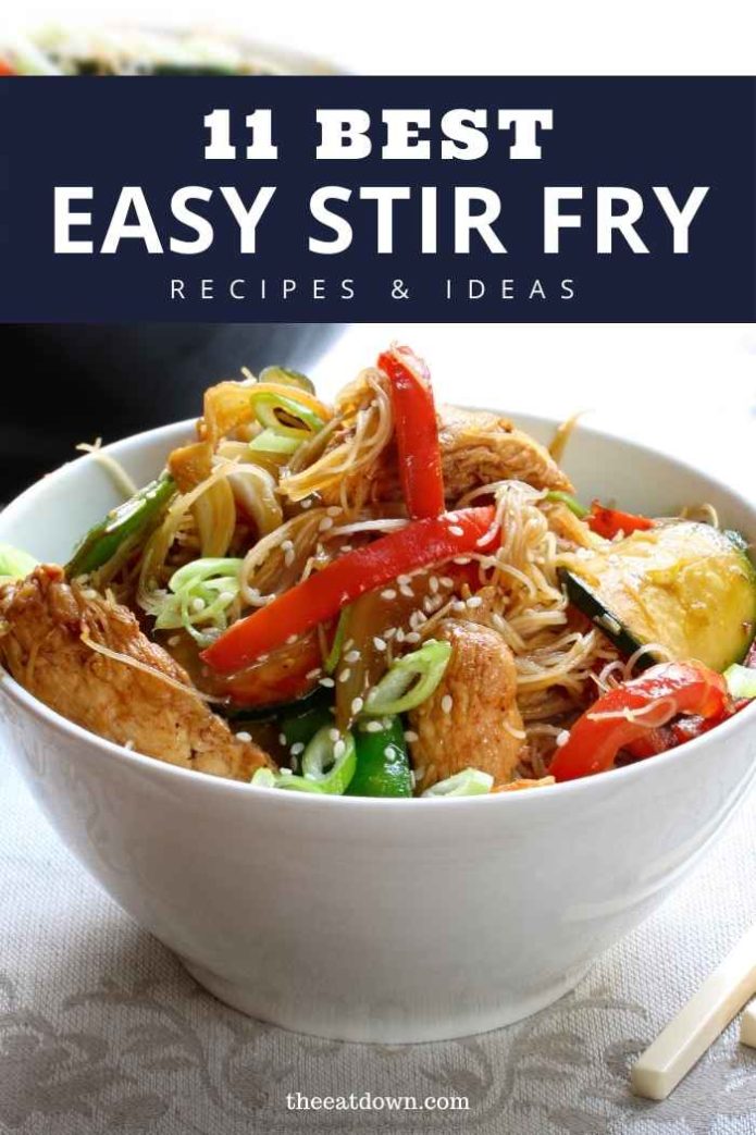 best easy stir fry recipes pinterest