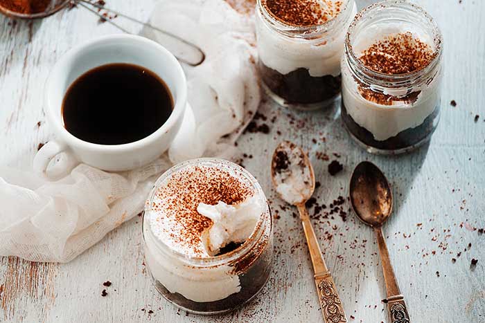 easy chocolate tiramisu in a jar recipe