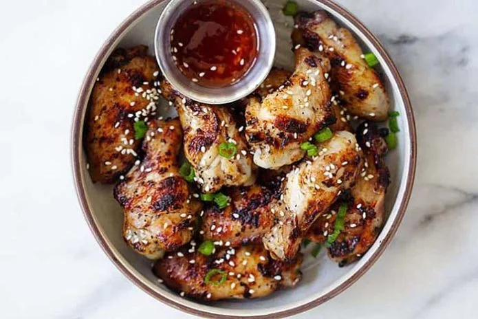 Five Spice Grilled Chicken Wings