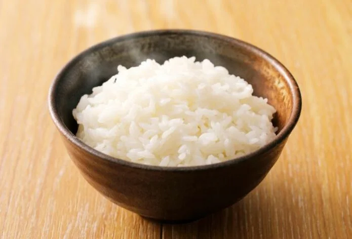 fluffy white rice