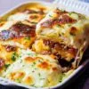 greek moussaka potato and meat casserole