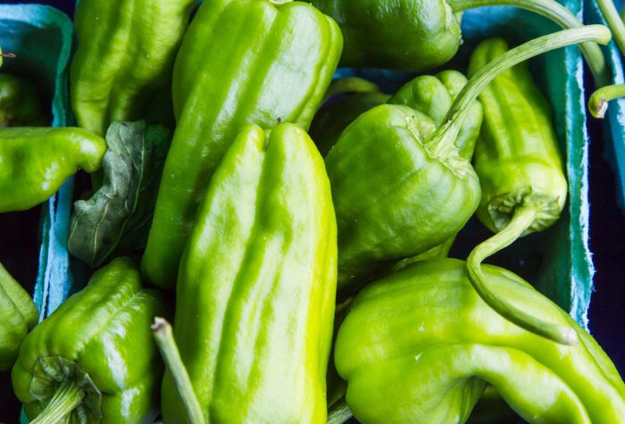 green anaheim peppers