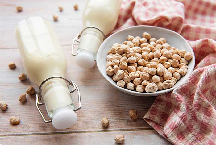 homemade chickpea milk recipe