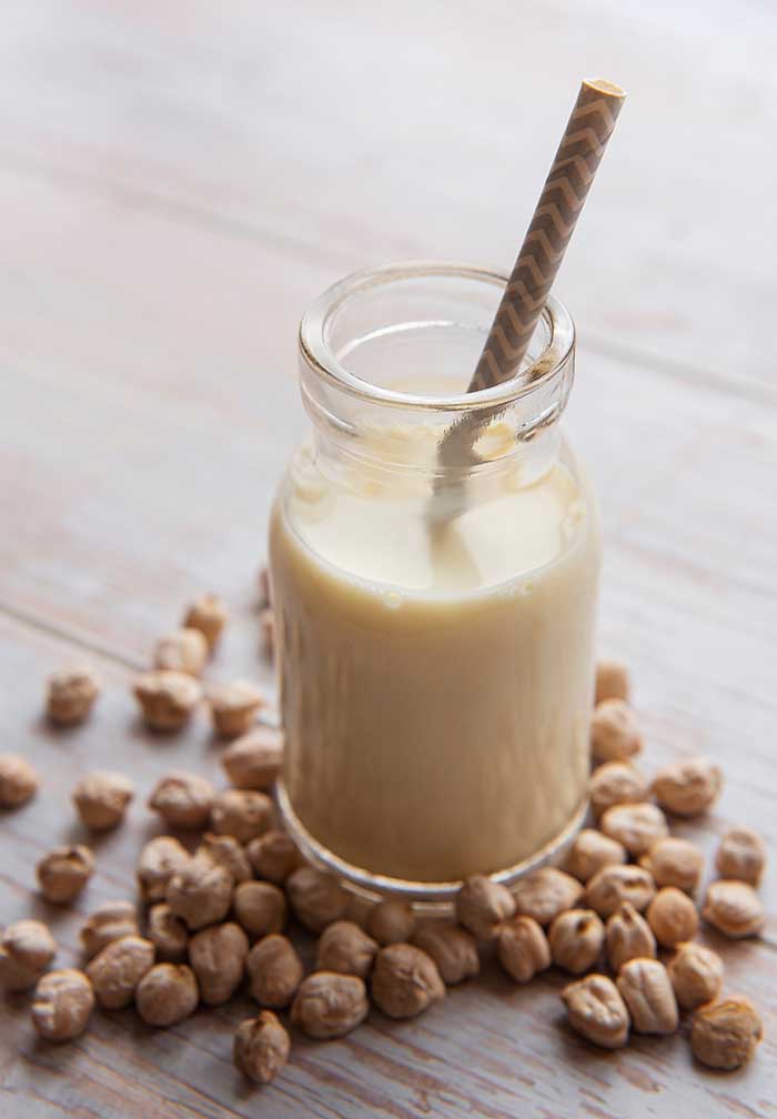 homemade chickpea milk recipe