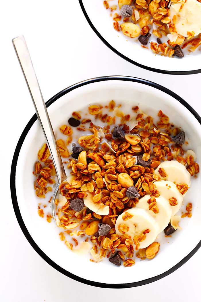 Peanut Butter and Banana Granola