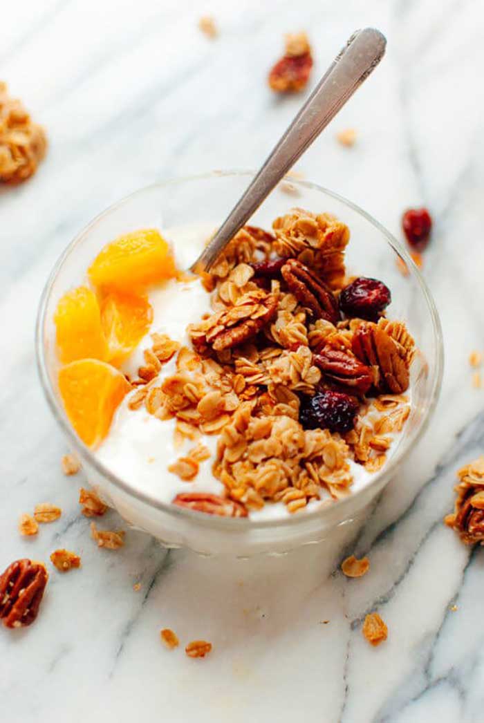 Cranberry Orange Cranberry Granola