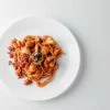italian spaghetti pasta tomato sauce parmesan champignon mushroom