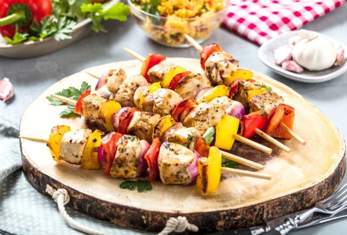 meat kabob side dish serving ideas