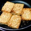 pan fried japanese atsuage tofu