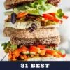 plant based vegan sandwich recipe ideas pinterest