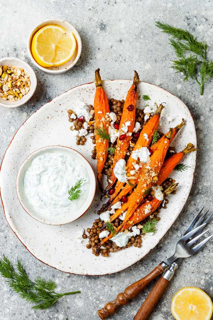 roasted carrots fennel