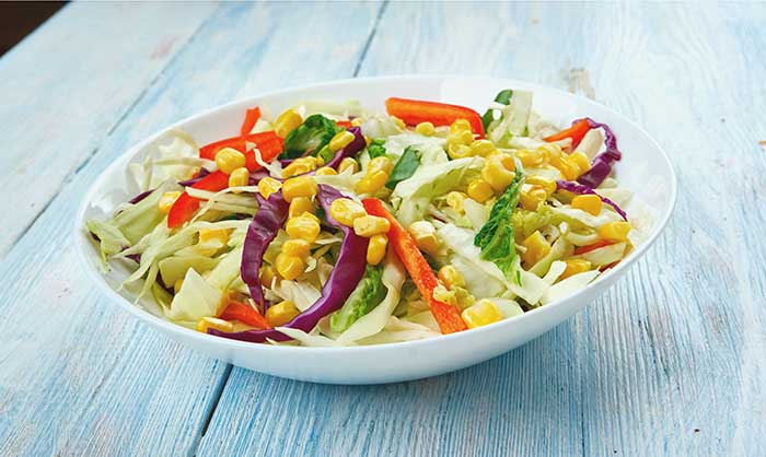 spicy mexican cabbage slaw