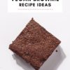 vegan plant-based brownie recipe ideas