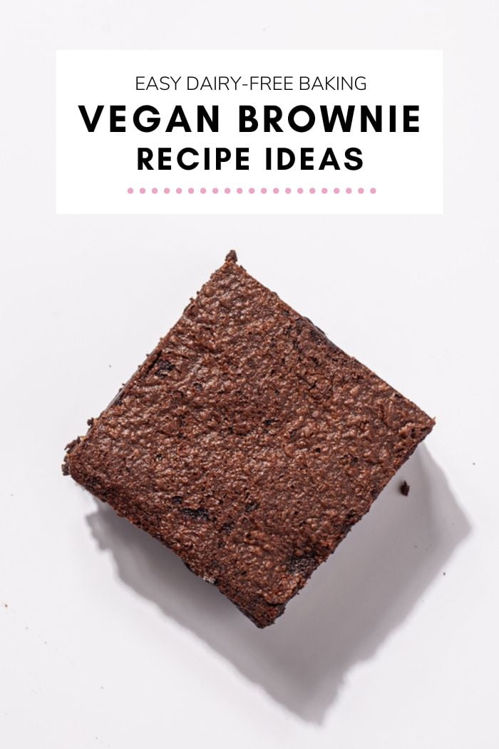 vegan plant-based brownie recipe ideas
